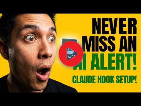 Never Miss an AI Response Again 🤖 Claude Code Hook Setup | Hero Extract