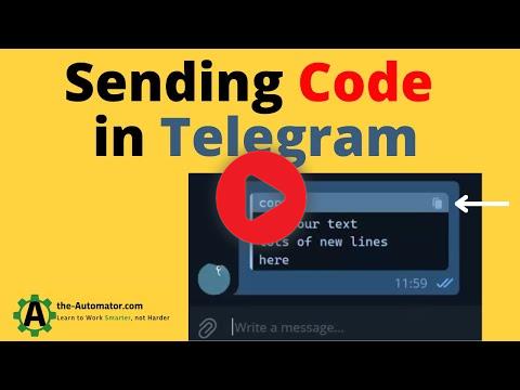 Three Easy Ways to Paste Code in Telegram